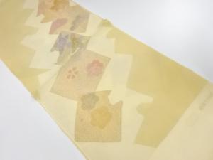 大特価品　未使用品　正絹　丹後ちりめん　帯揚げ